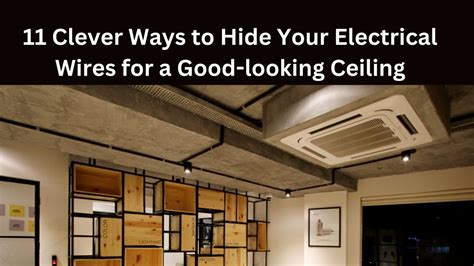 hanging electrical box architecture design|11 Clever Ways to Hide Electrical Wires for a Good.